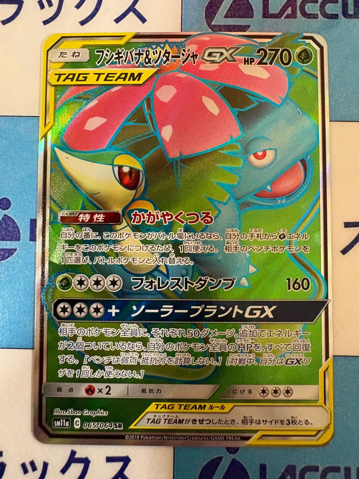 ポケモンカード/ポケカ フシギバナ＆ツタージャGX 065/064 SR - メルカリ