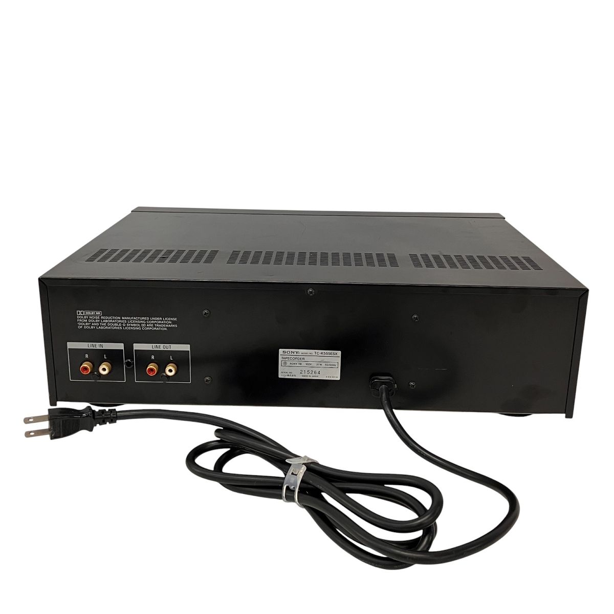 カセットデッキ