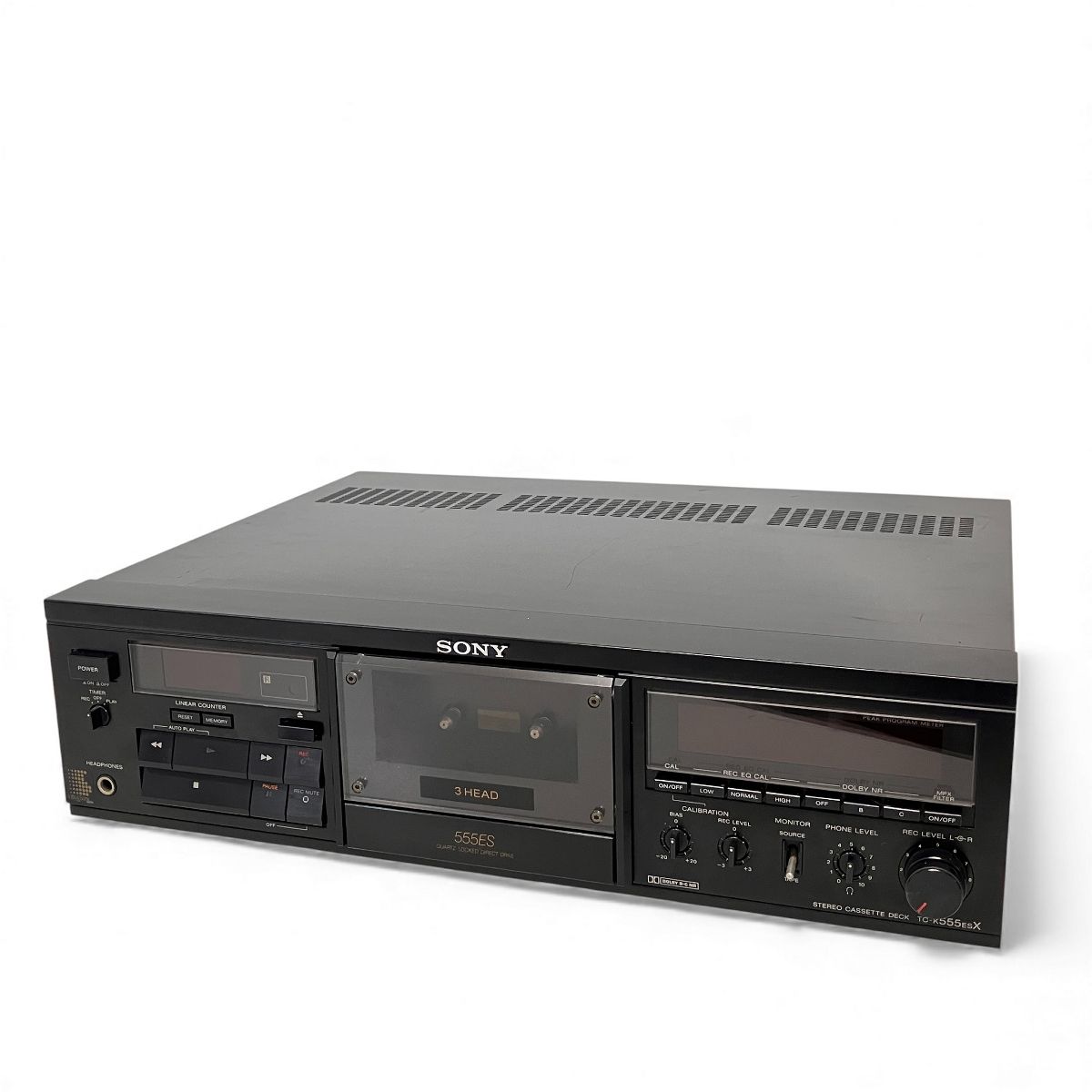 SONY TC K 555 ESX ステレオ カセットデッキ 音響機材 オーディオ ソニー