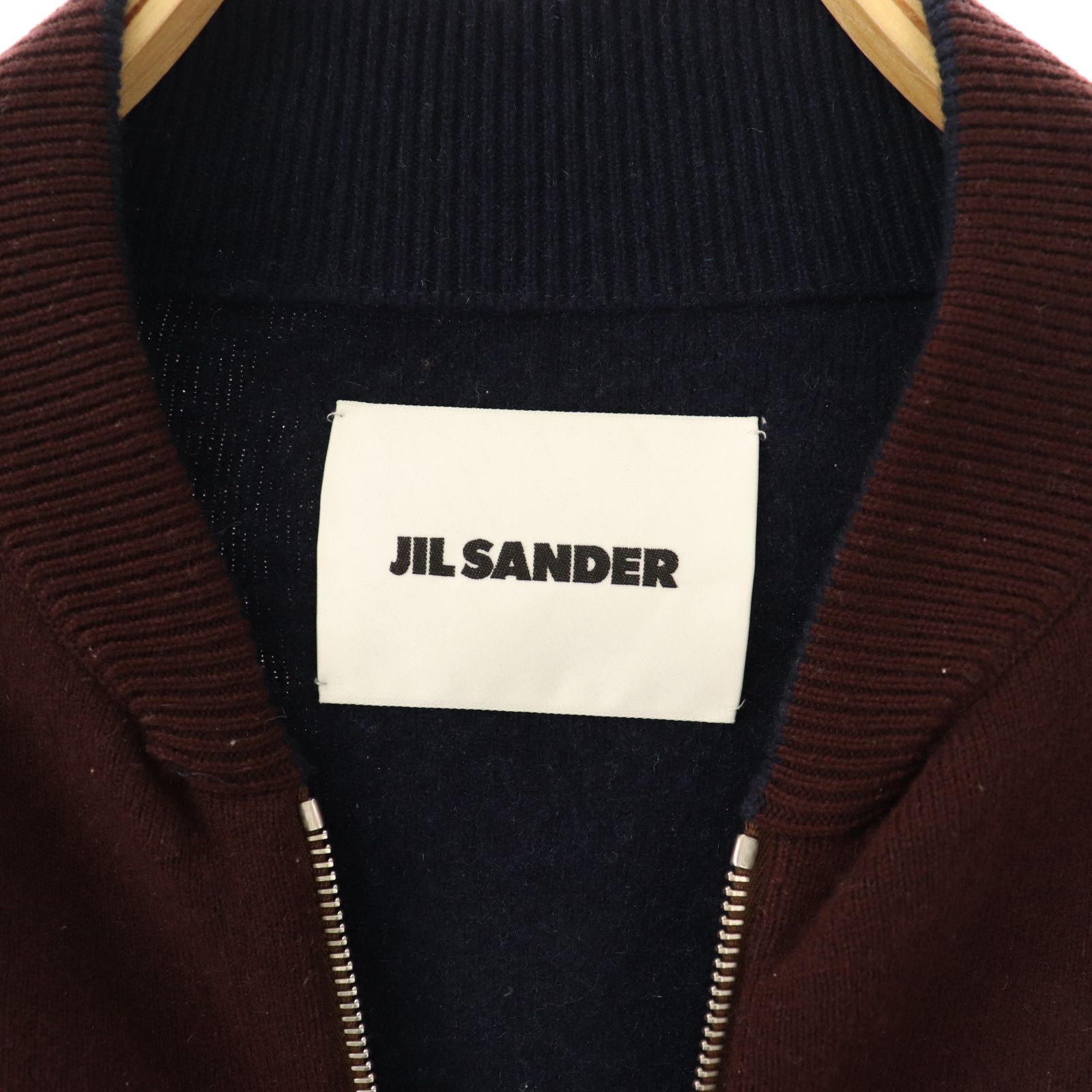 ジルサンダー JIL SANDER 24SS J61HP0001 Wジップ ニットブルゾン 