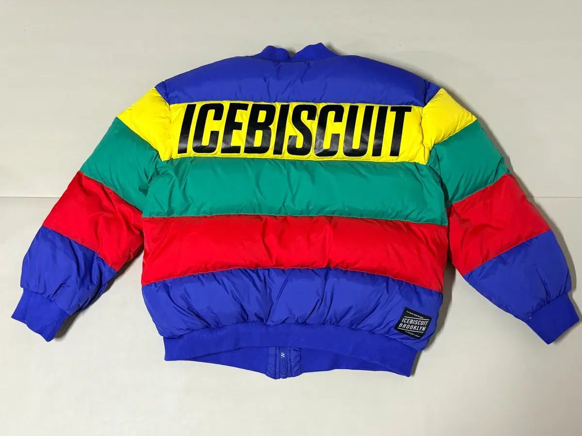 アイスビスケット COLORブロック ダウン リバーシブルダウン 155
