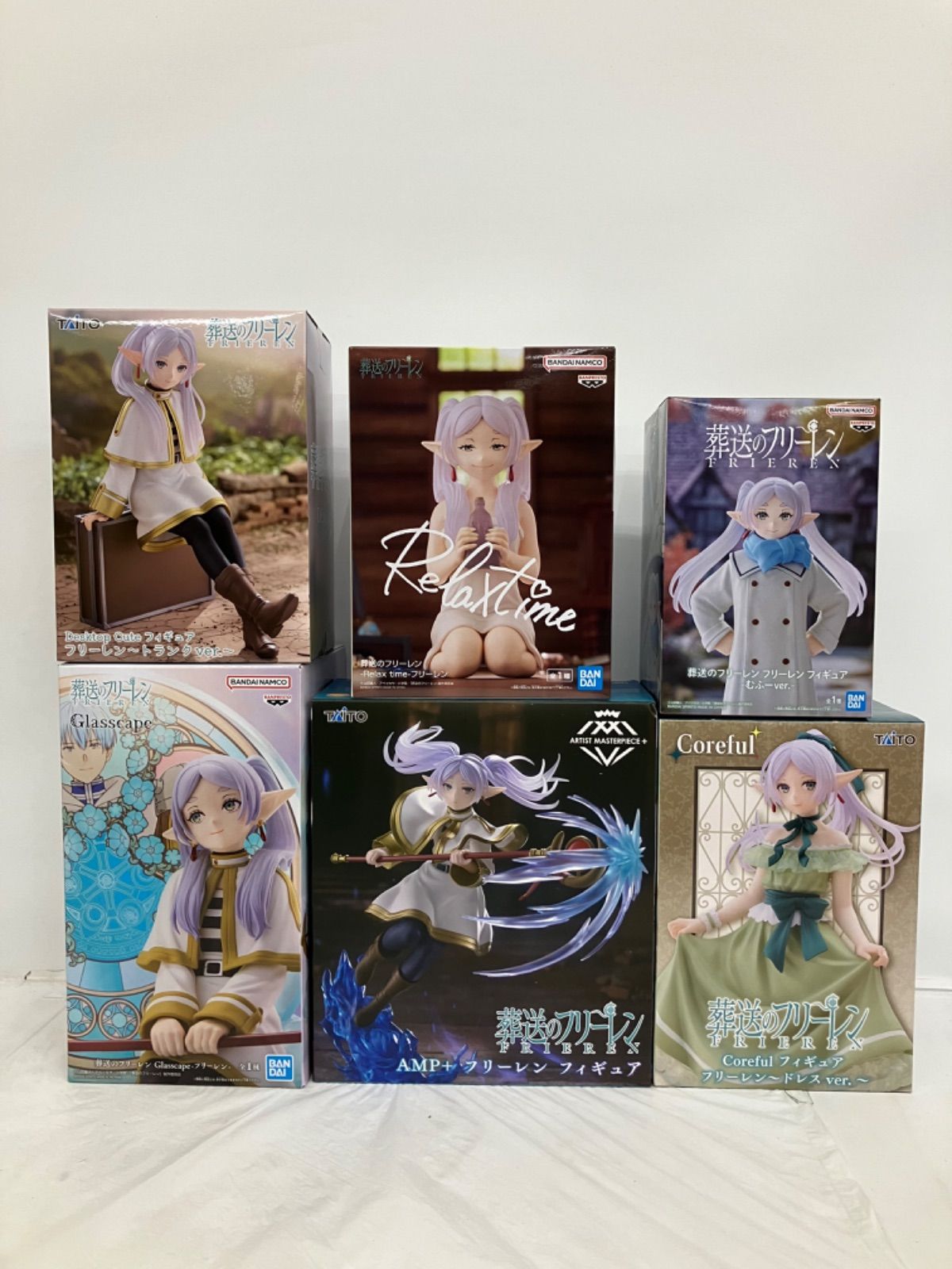 葬送のフリーレン　フィギュア　人気6点セット まとめ売り 未開封 葬送のフリーレン フィギュア フリーレン まとめ 6種 6個セット