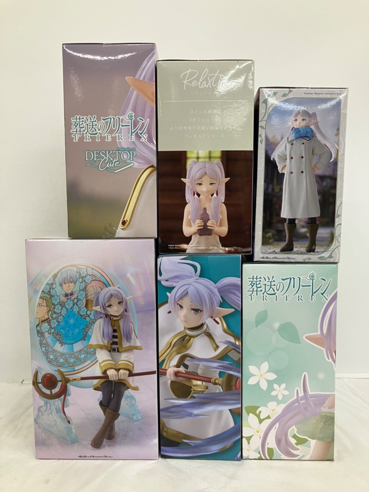 未開封 葬送のフリーレン フィギュア フリーレン まとめ 6種 6個セット