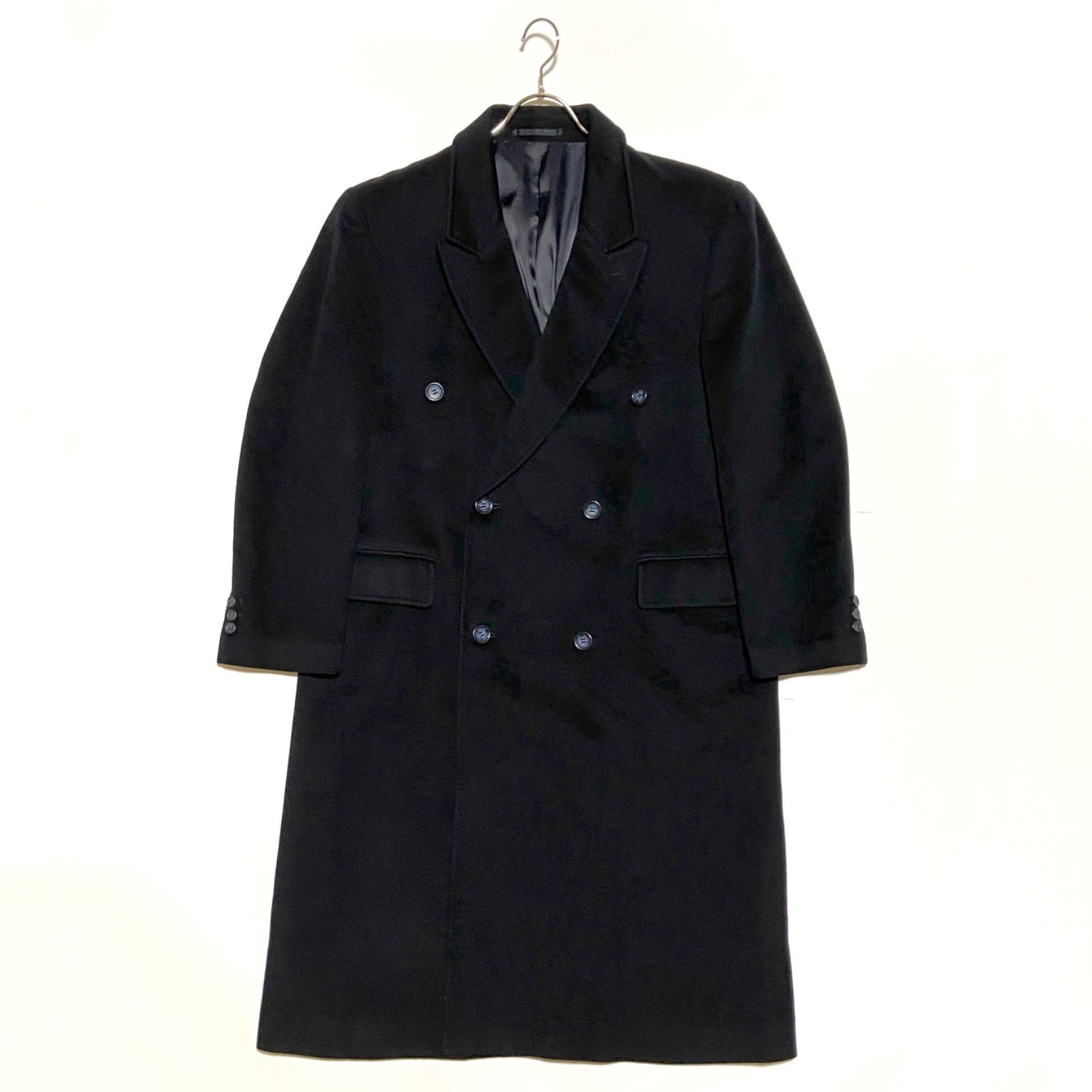 極美品✨カシミヤ100％　BELTA BUONO　ダブル　チェスターコート　L BELTA BUONO ベルタボーノ ダブルチェスターコート ロングコート