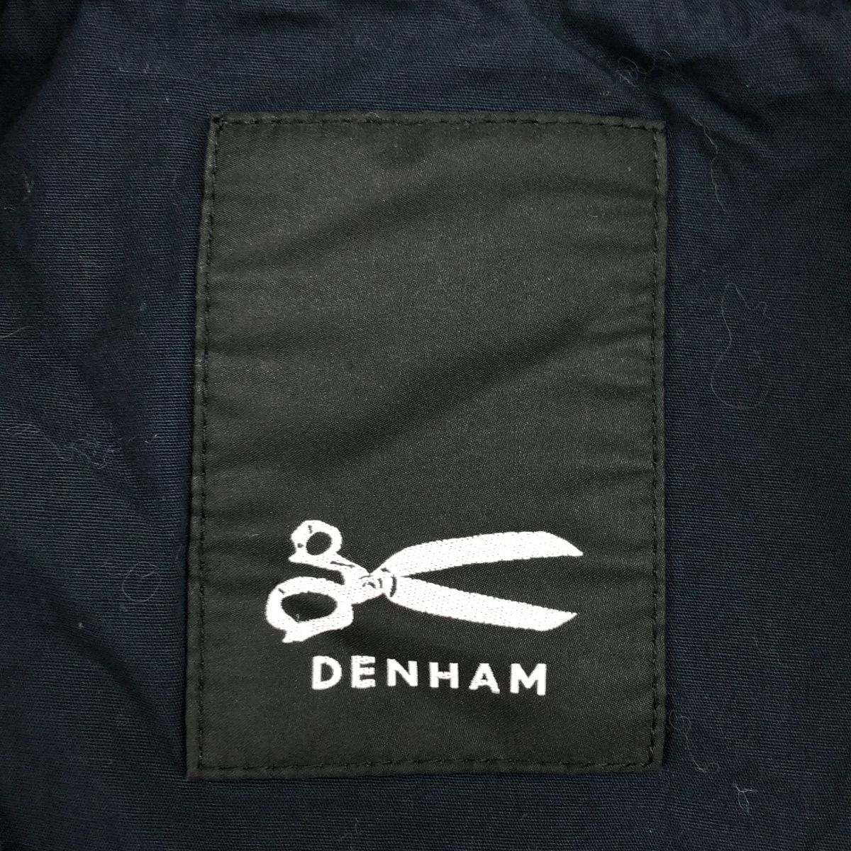 DENHAM デンハム ナイロンボンバージャケット ブルー M - メルカリ