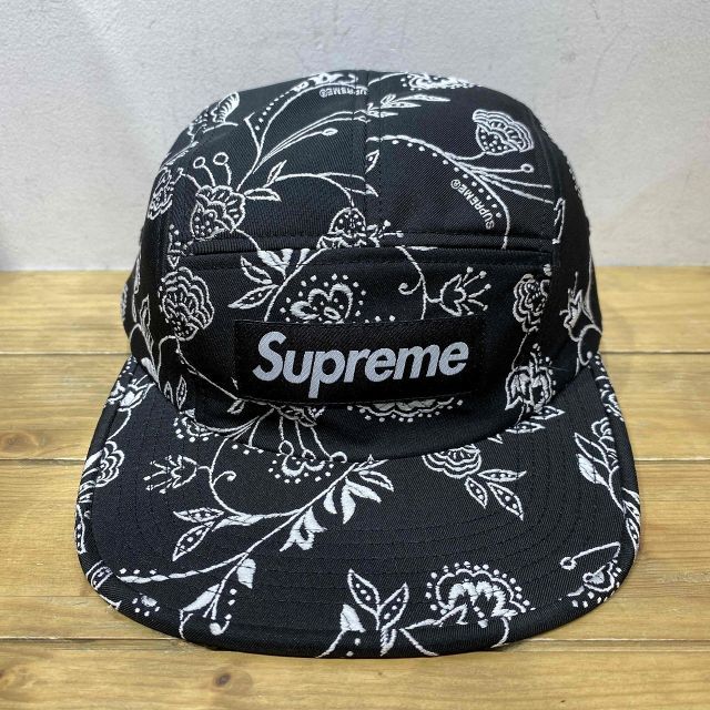 Supreme 25 ss Floral Jacquard Camp Cap シュプリーム フローラル ジャカード キャンプ キャップ