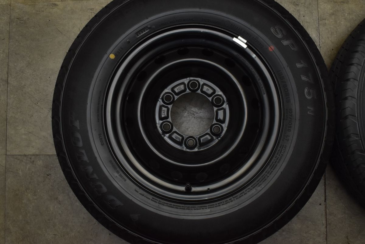 2025年製 新車外し バリ溝 美品】トヨタ 200 ハイエース 純正 15in 6J