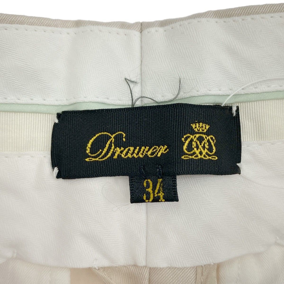 Drawer ドゥロワー ギャバジンテーパードパンツ 6514-236-0993 グレー