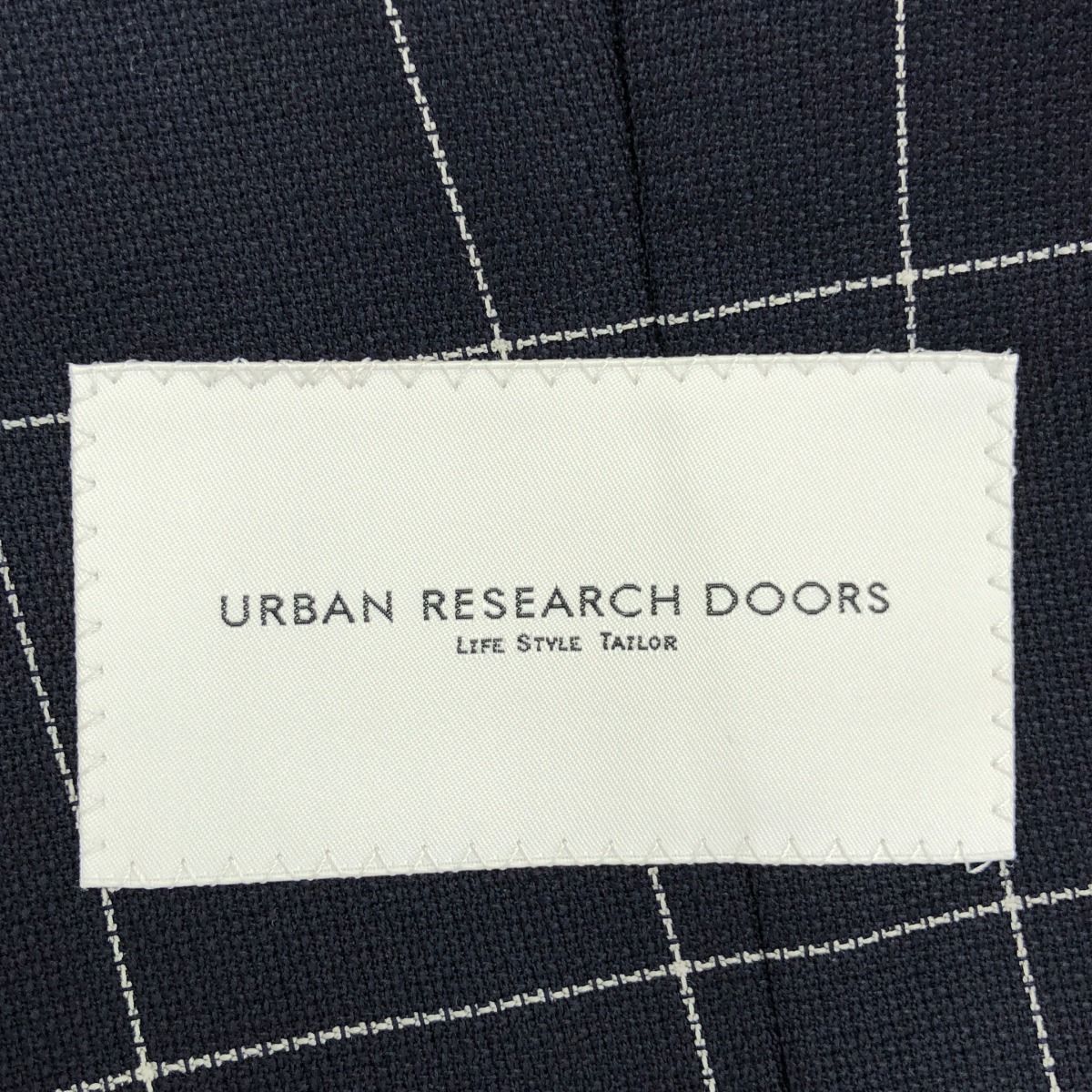 URBAN RESEARCH DOORS アーバンリサーチドアーズ ウールチェック 