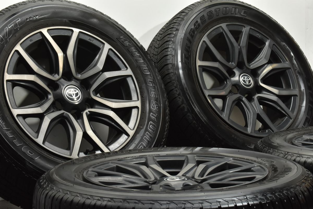 バリ溝 トヨタ ハイラックス GRスポーツ 18 in 7 5 J 30 PCD 139 ブリヂストン デューラー H T 684Ⅱ 265 60 R ランクルプラド
