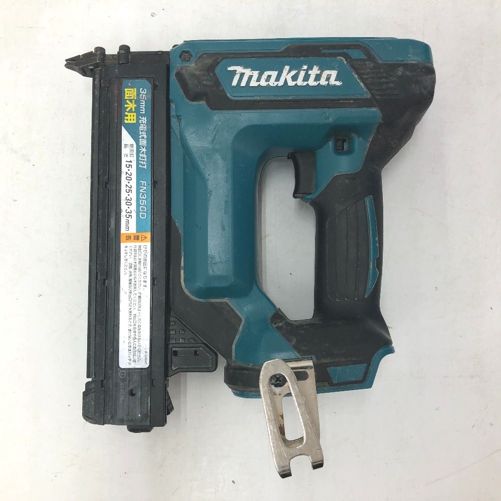 makita マキタ 18 V対応 35 mm 充電式面木釘打 フィニッシュネイラ 本体のみ FN 350 D