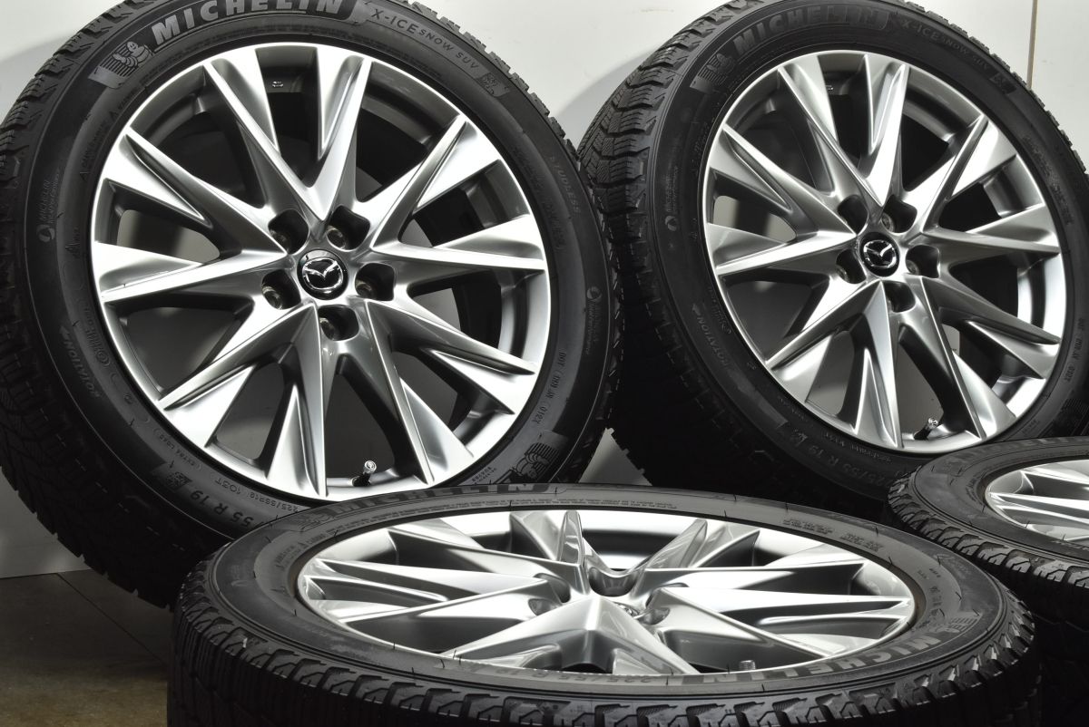 バリ溝 マツダ CX 8 19 in 7 J 45 PCD 114 3 ミシュラン X ICE SNOW SUV 225 55 R 5 流用 XD プロアクティブ