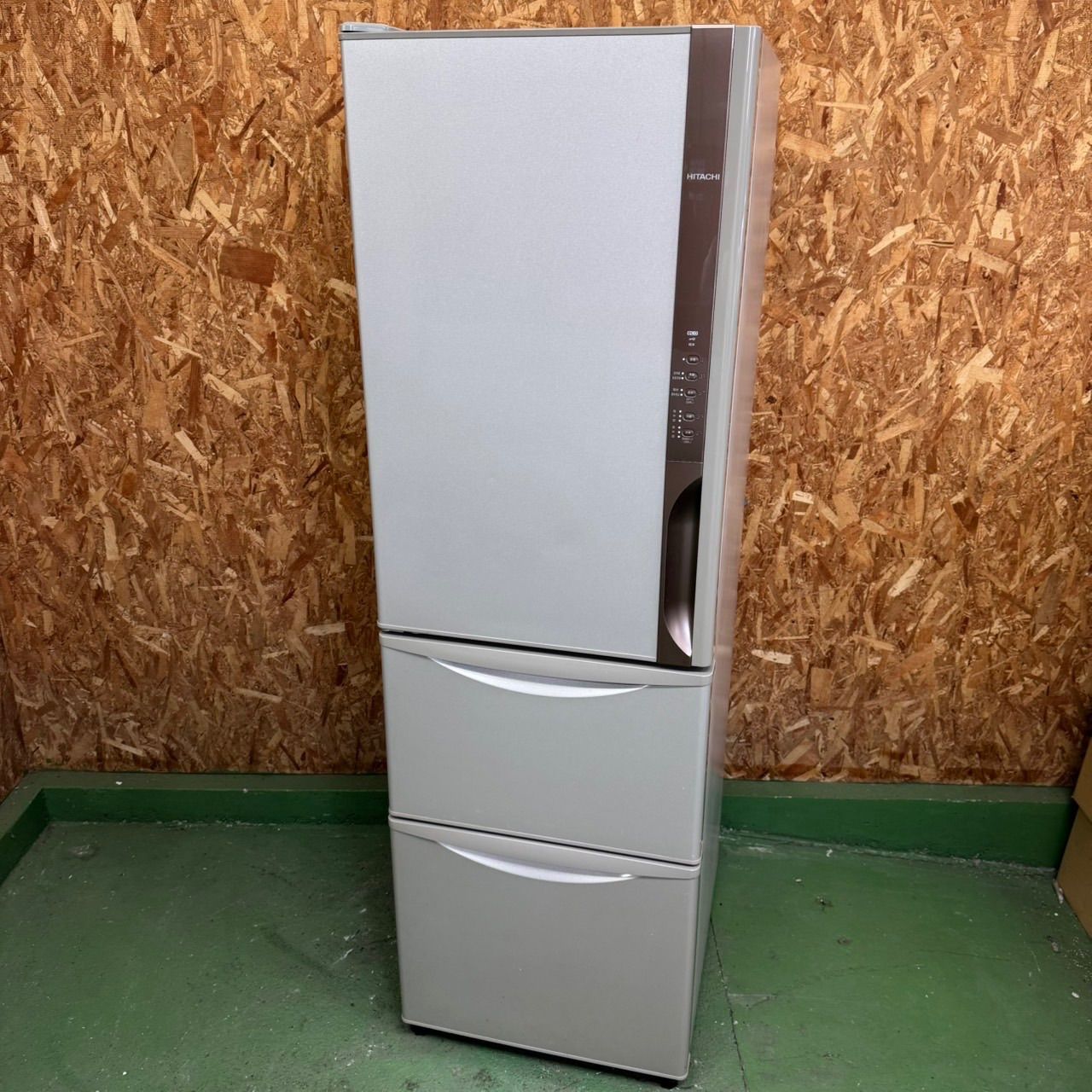 341 日立 大型冷蔵庫 315 L 300 L強 小型 一人暮らし 家庭用 左開き 自動製氷 3ドア