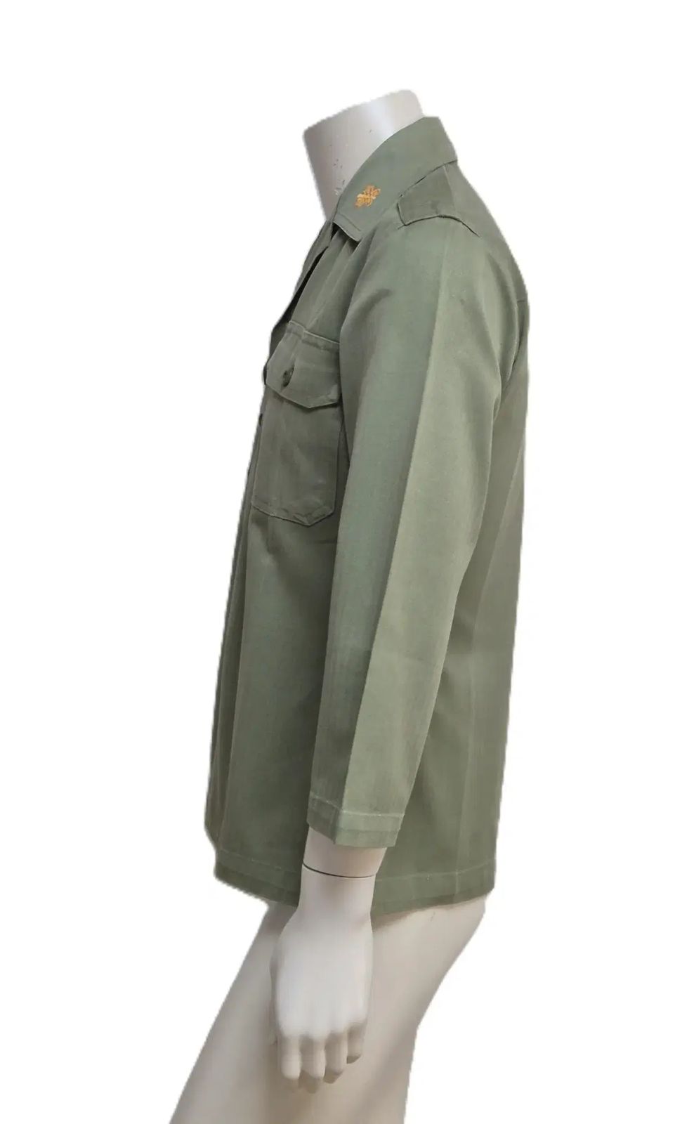 ミリタリー 旧モデル 歩兵 大佐 無地 軍服 トップス ジャケット M 無地デザイン 大人カジュアル