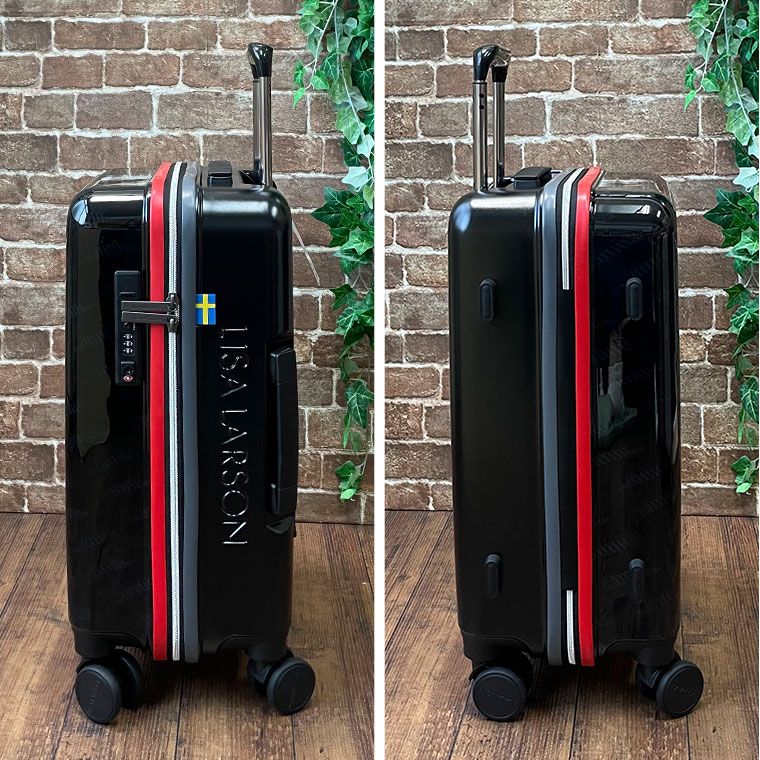 リサラーソン　小型キャリーケース 新品】リサラーソンのマイキーがデザインされたおしゃれなキャリー