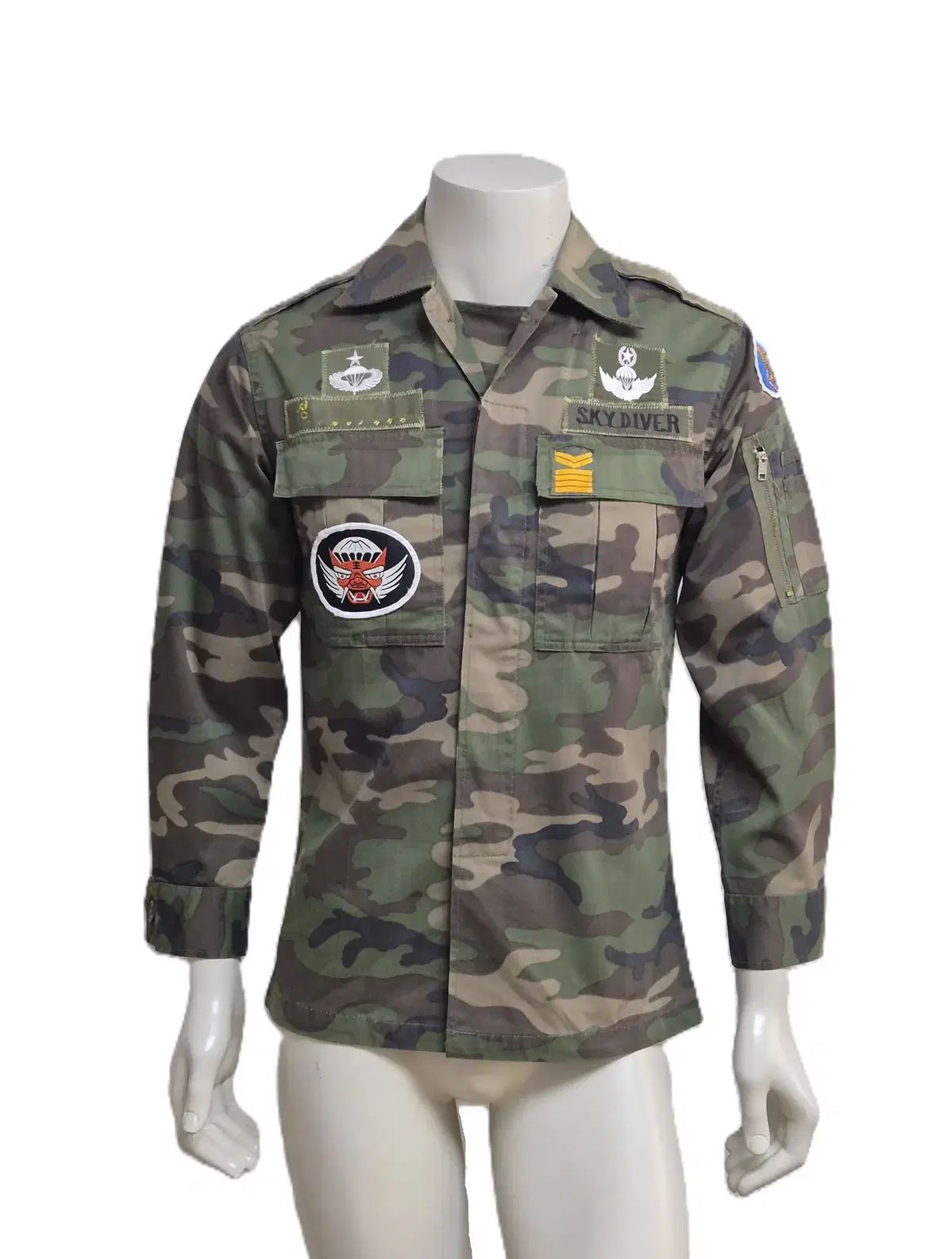ミリタリー 旧モデル 9空挺特戦団 中士 初期型 An Ode 戦闘服 トップス ジャケット S