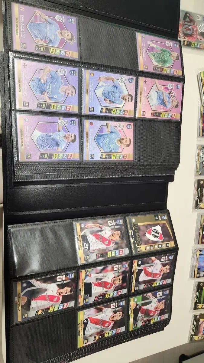 パニーニ FIFA 365 アドリナリン サッカーカード カードシェル カード バインダー