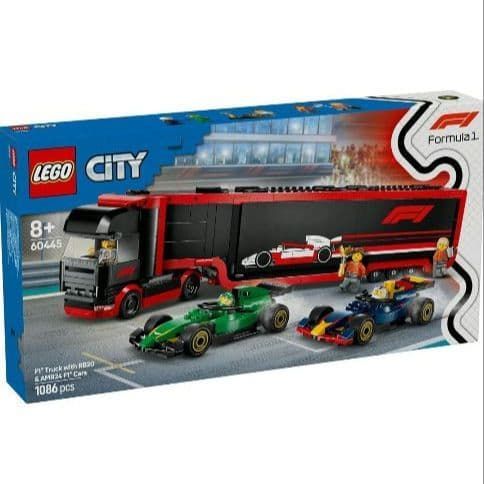 レゴ LEGO シティ F 1 R RB 20 - AMR 24 レースカーとF