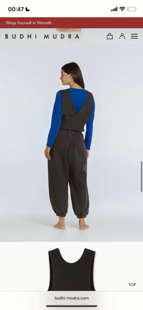 BUDHI MUDRA Lapis jumpsuits