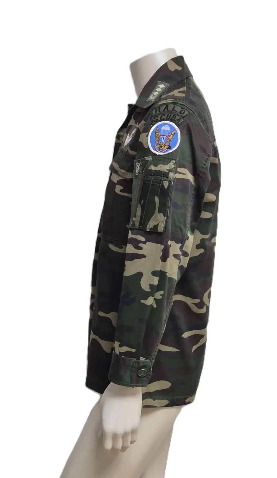 ミリタリー 旧モデル 特殊作戦軍歩兵 大尉 WHO 後期型 An Ode 軍服 トップス ジャケット M