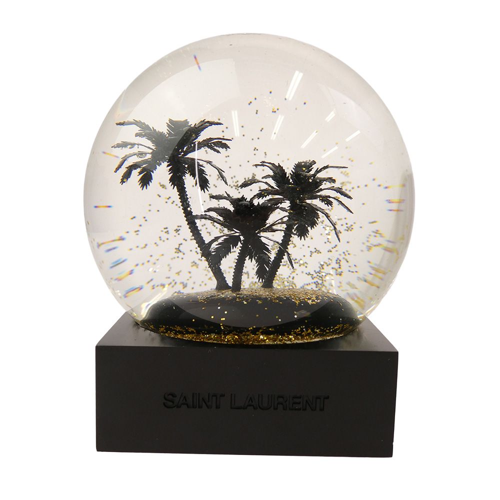 SAINT LAURENT サンローラン パームツリー スノードーム ヤシの木