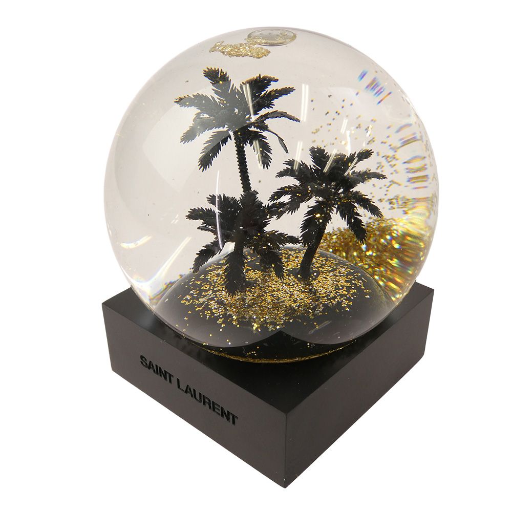 SAINT LAURENT サンローラン パームツリー スノードーム ヤシの木