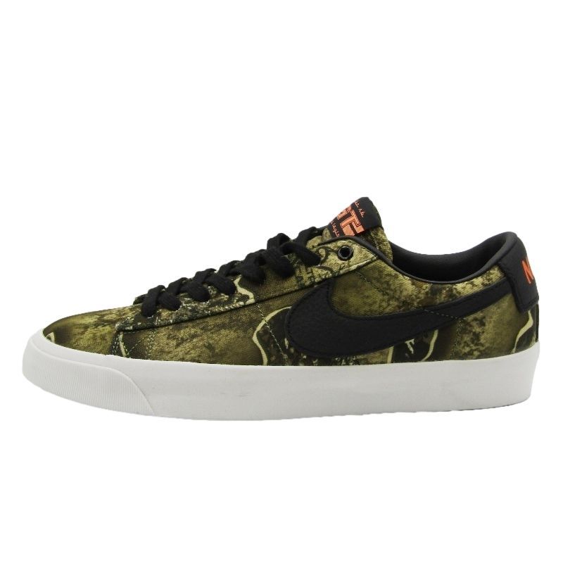 美品 NIKE ナイキ 28cm SB BLAZER LOW PRO GT PRM DO9398-002 スケート