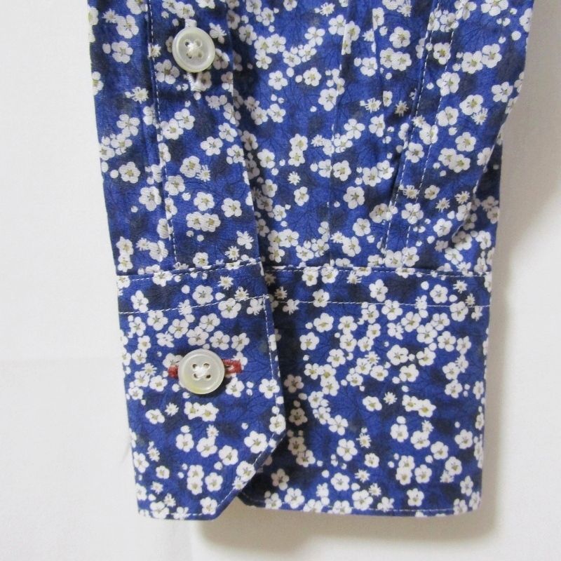 美品 Paul Smith ポールスミス 長袖シャツ 916M HAPPY FLORAL PRINT