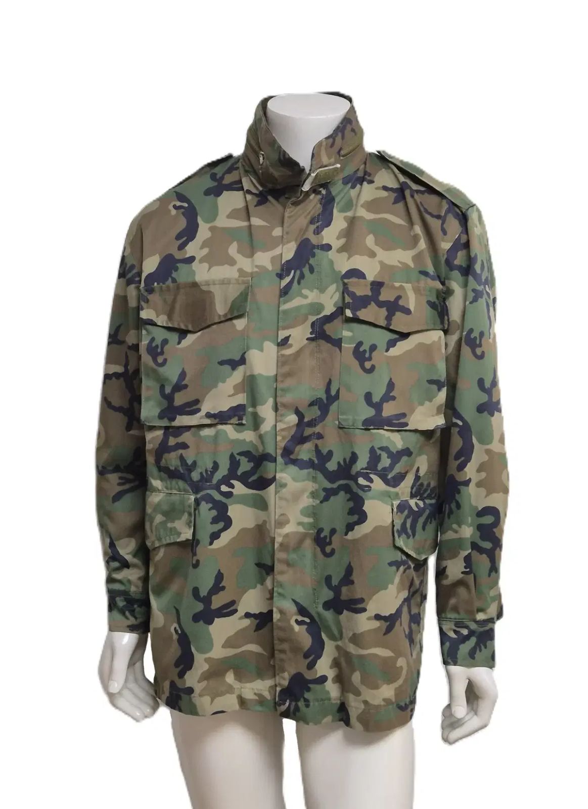 海軍 旧モデル オーダーメイド 麻 ジャケット 戦闘服 トップス XL