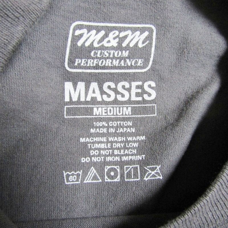 美品 M&M CUSTOM PERFORMANCE エムアンドエム 半袖Tシャツ T-SHIRT