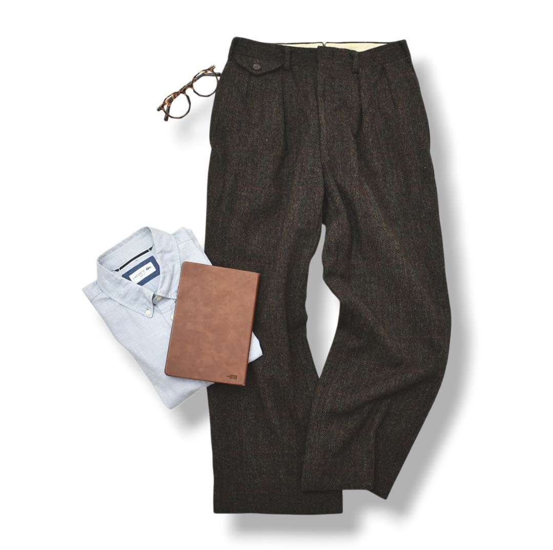 上質】 90sヴィンテージ Polo ラルフローレン ウール ツータック