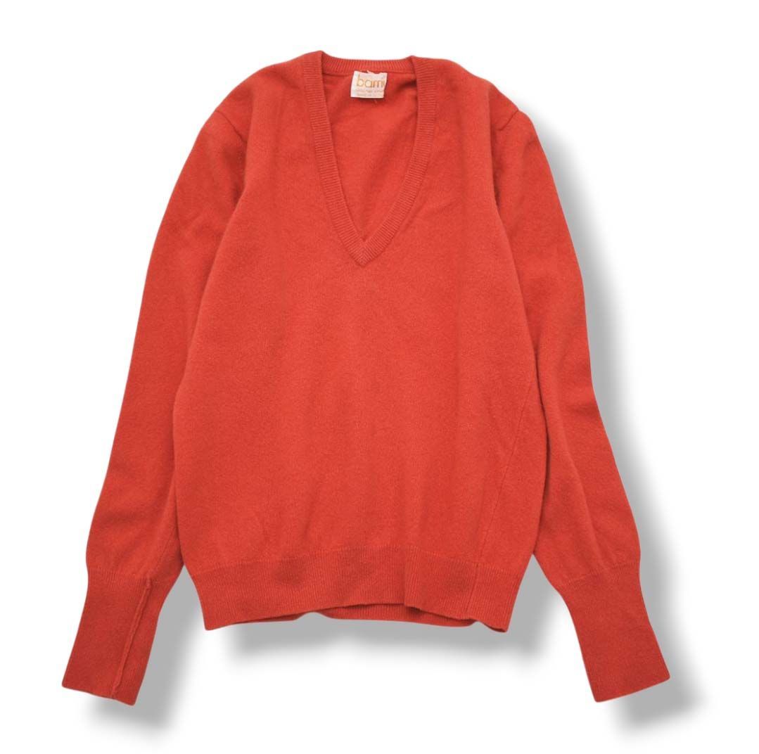 カシミヤ最高峰★Barrie Scotlandスコットランドバリーの厚手セーター 美品】 80s ヴィンテージ スコットランド製 バリー barrie ピュア