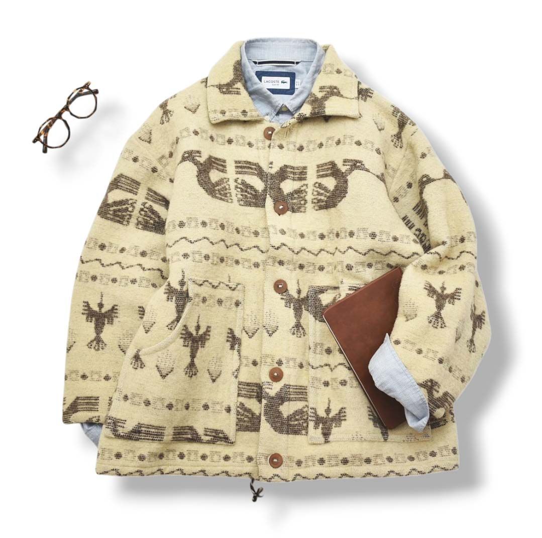 希少】90sヴィンテージ エクアドル製 SHAMAN オタバロ族 ハンドメイド