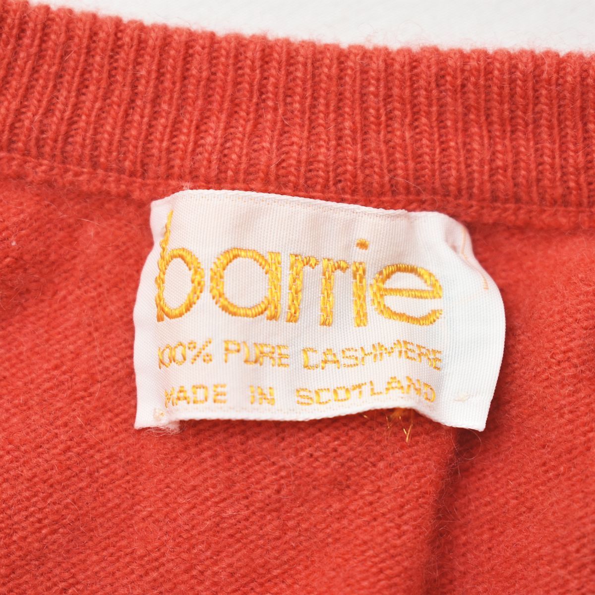 美品】 80s ヴィンテージ スコットランド製 バリー barrie ピュア