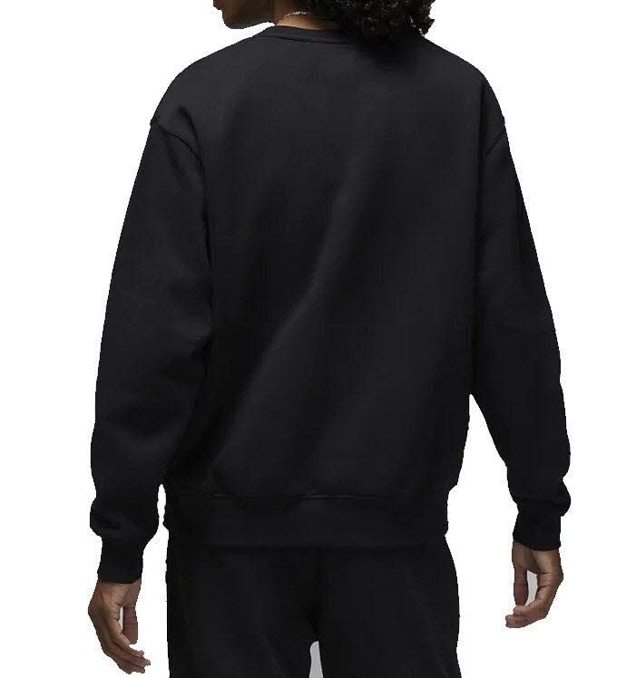 ナイキ ジョーダン セットアップ対応モデル ブルックリン クルーネック スウェットシャツ Jordan DQ 7520-010 ブラック ホワイト 上着 上下 スポーツウェア ジム 筋トレ トレーニング フリー 010 L