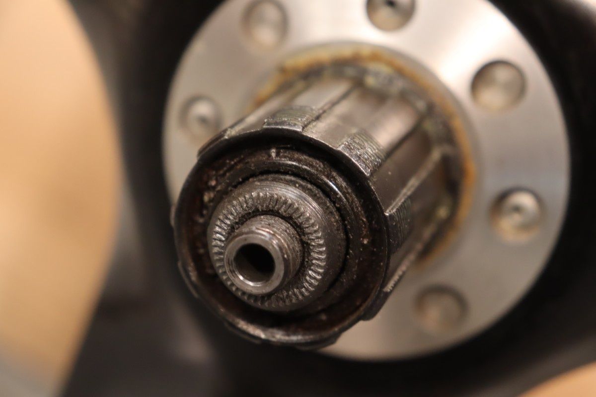 トレカ TORAyCA 3本バトン カーボン チューブラー リアホイールのみ