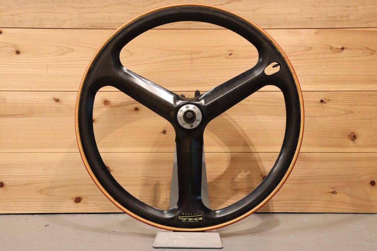 トレカ TORAyCA 3本バトン カーボン チューブラー リアホイールのみ