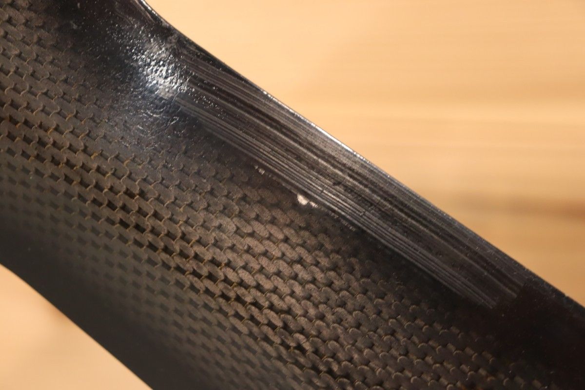 トレカ TORAyCA 3本バトン カーボン チューブラー リアホイールのみ