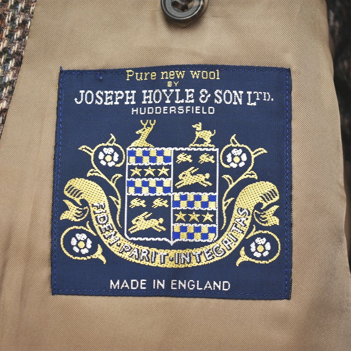 英国製生地】Joseph Hoyle & Son x RICK