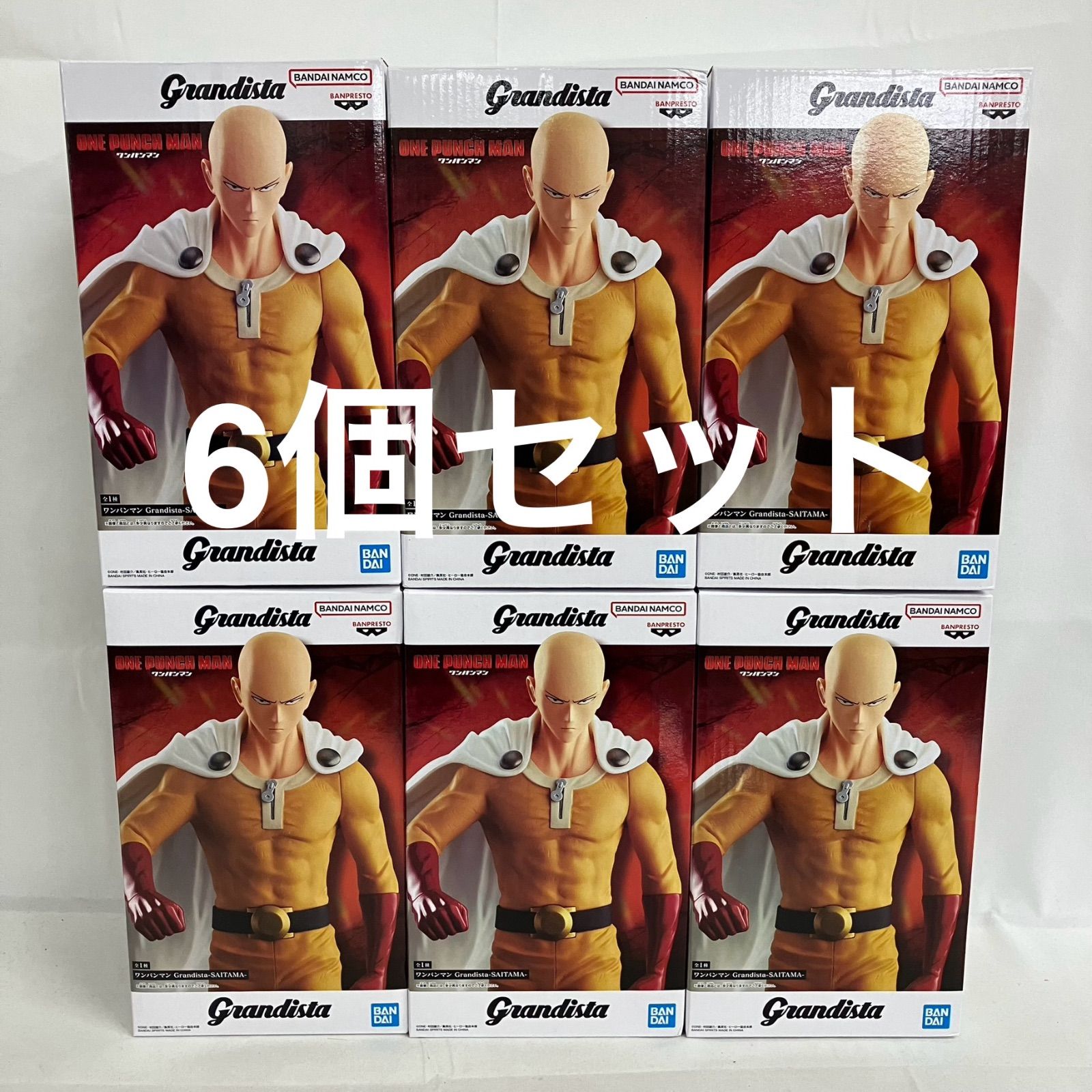 ワンパンマン　grandista サイタマ　フィギュア16体セット 未開封 ワンパンマン Grandista サイタマ フィギュア 6個セット SFJ557
