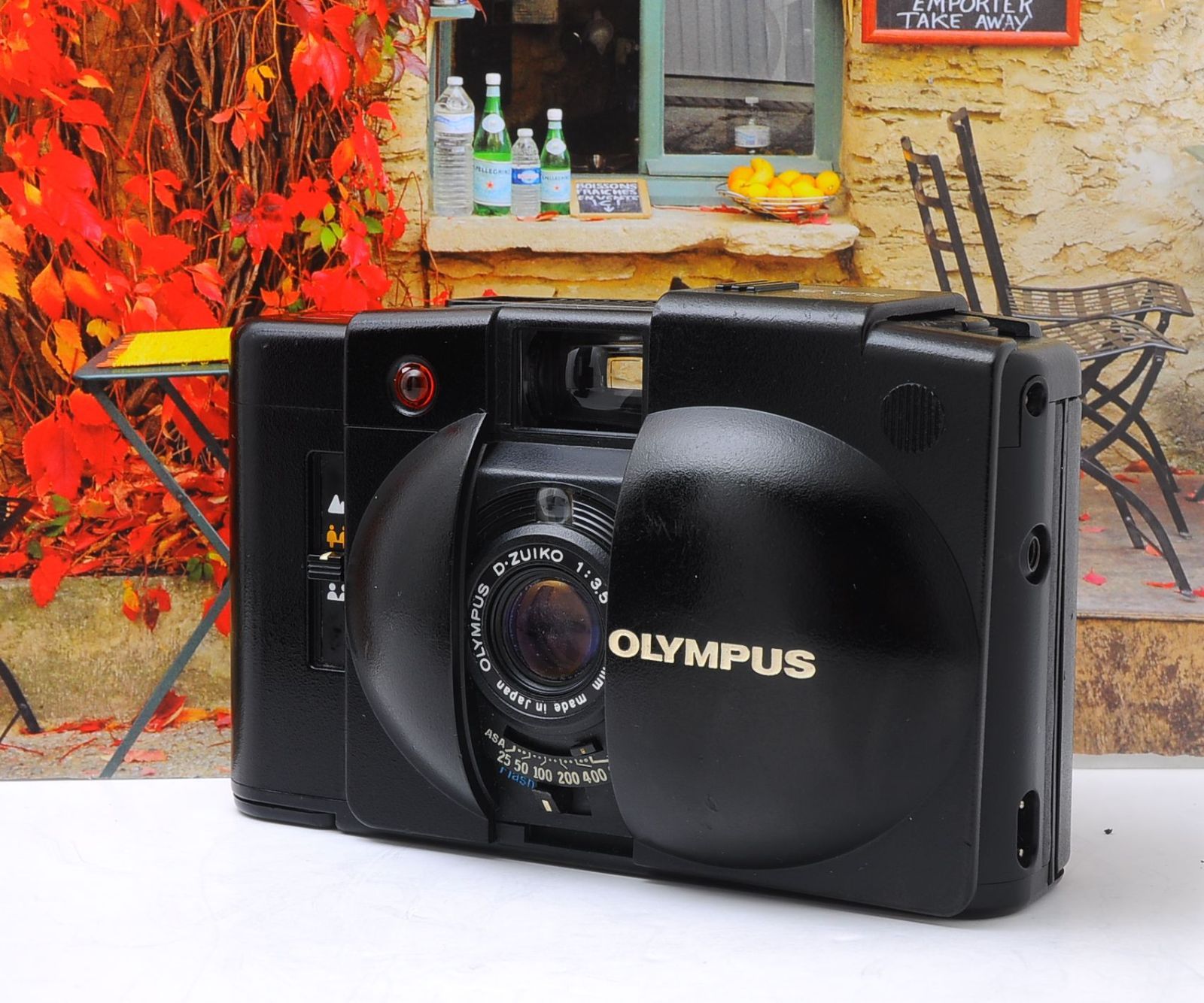 OLYMPUS XA2 ブラック フィルムカメラ 動作確認済み 使いやすい名機