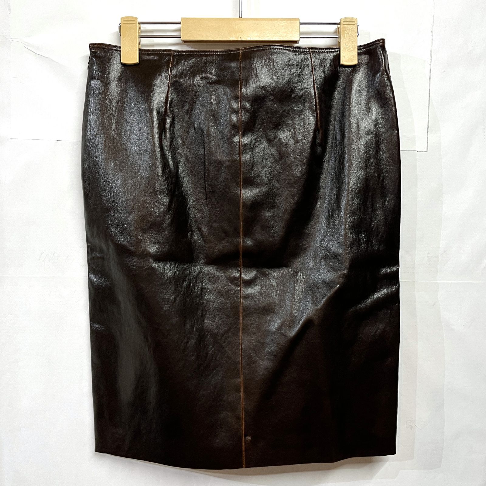 イタリア製 RUFFO｜ルッフォ レザー スカート