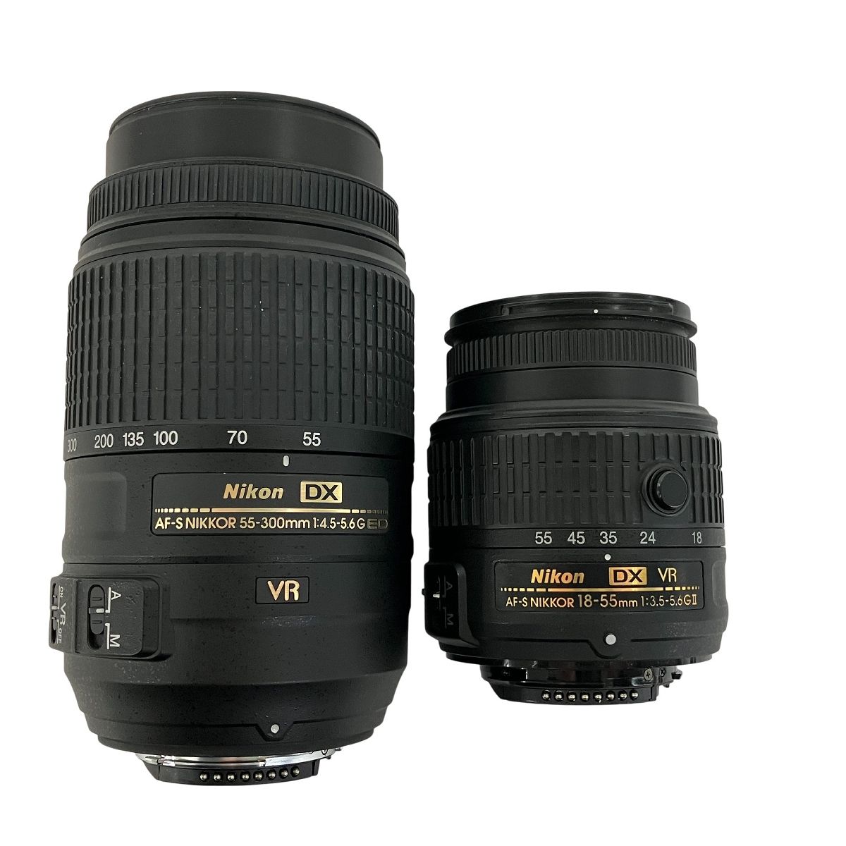 Nikon D5500 18-55mm F3.5-5.6 55-300mm F4.5-5.6 ダブル レンズ
