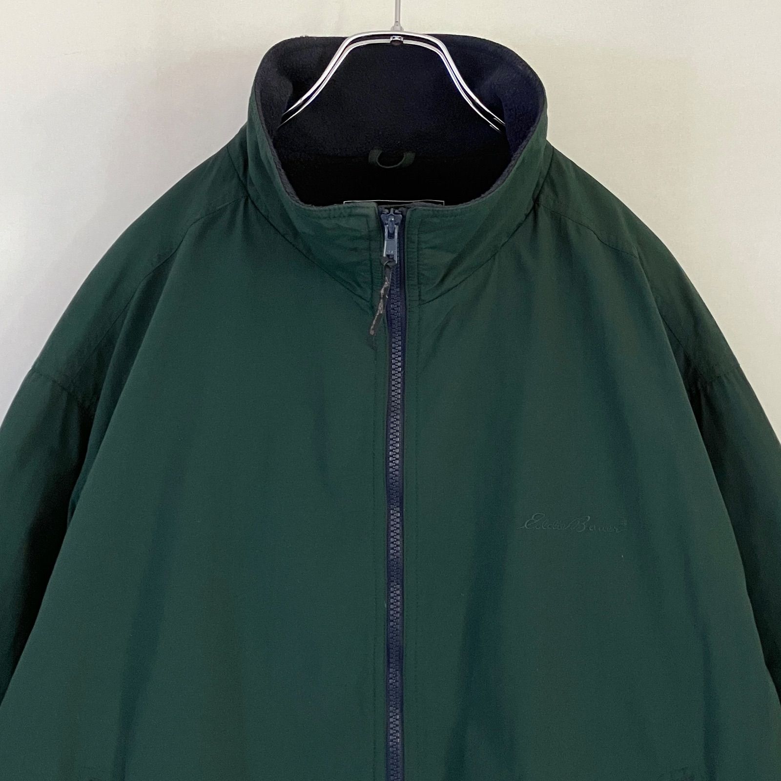 90sエディーバウアー☆ポーラテックフリースライナー☆ウーブン