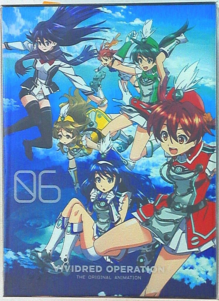 アニメBlu-ray ビビッドレッド・オペレーション 完全生産限定版 全6巻