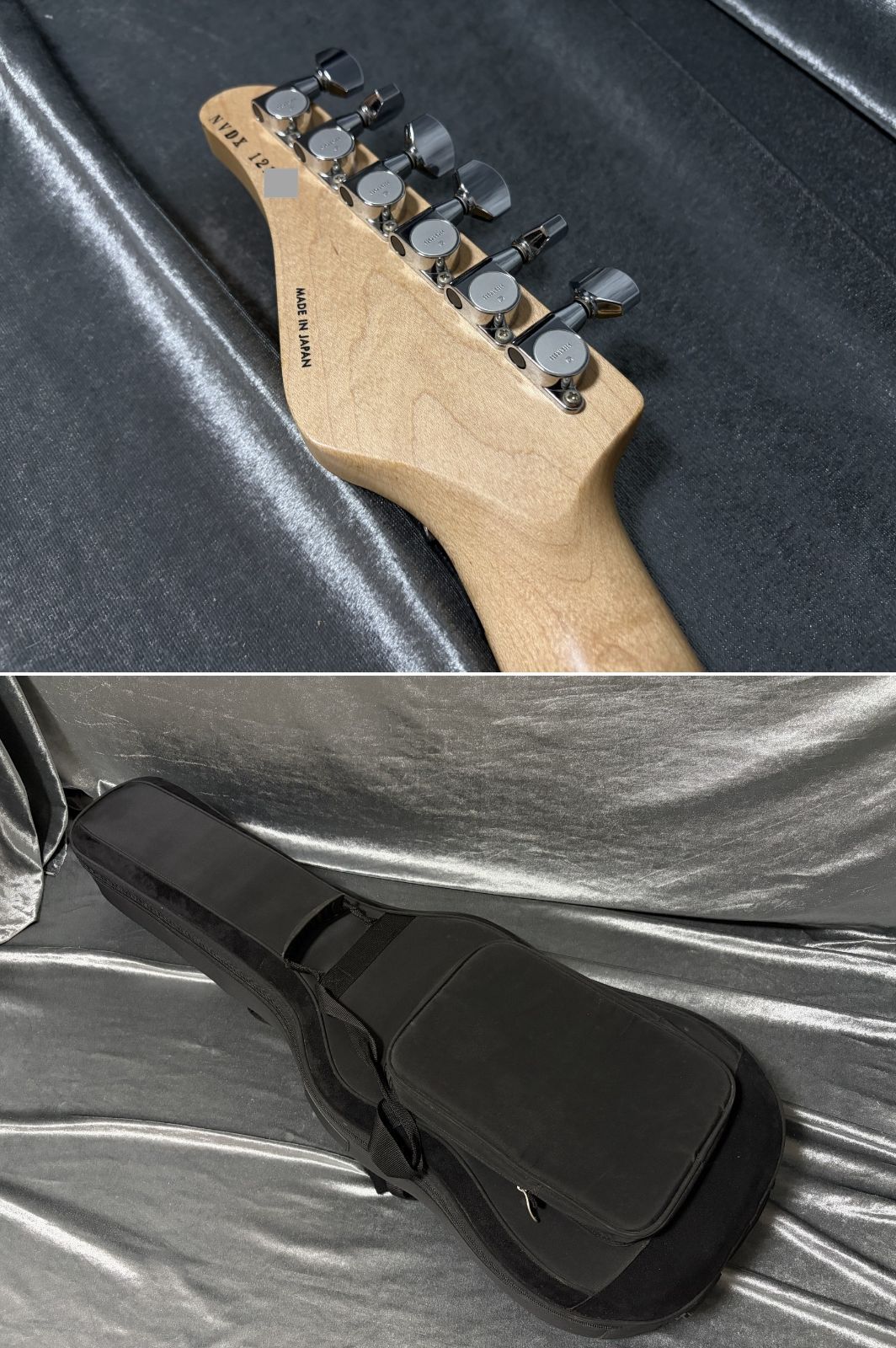 定価258,500円 SCHECTER NV-DX-24-AS 国産本格モデル 極上キルトTOP