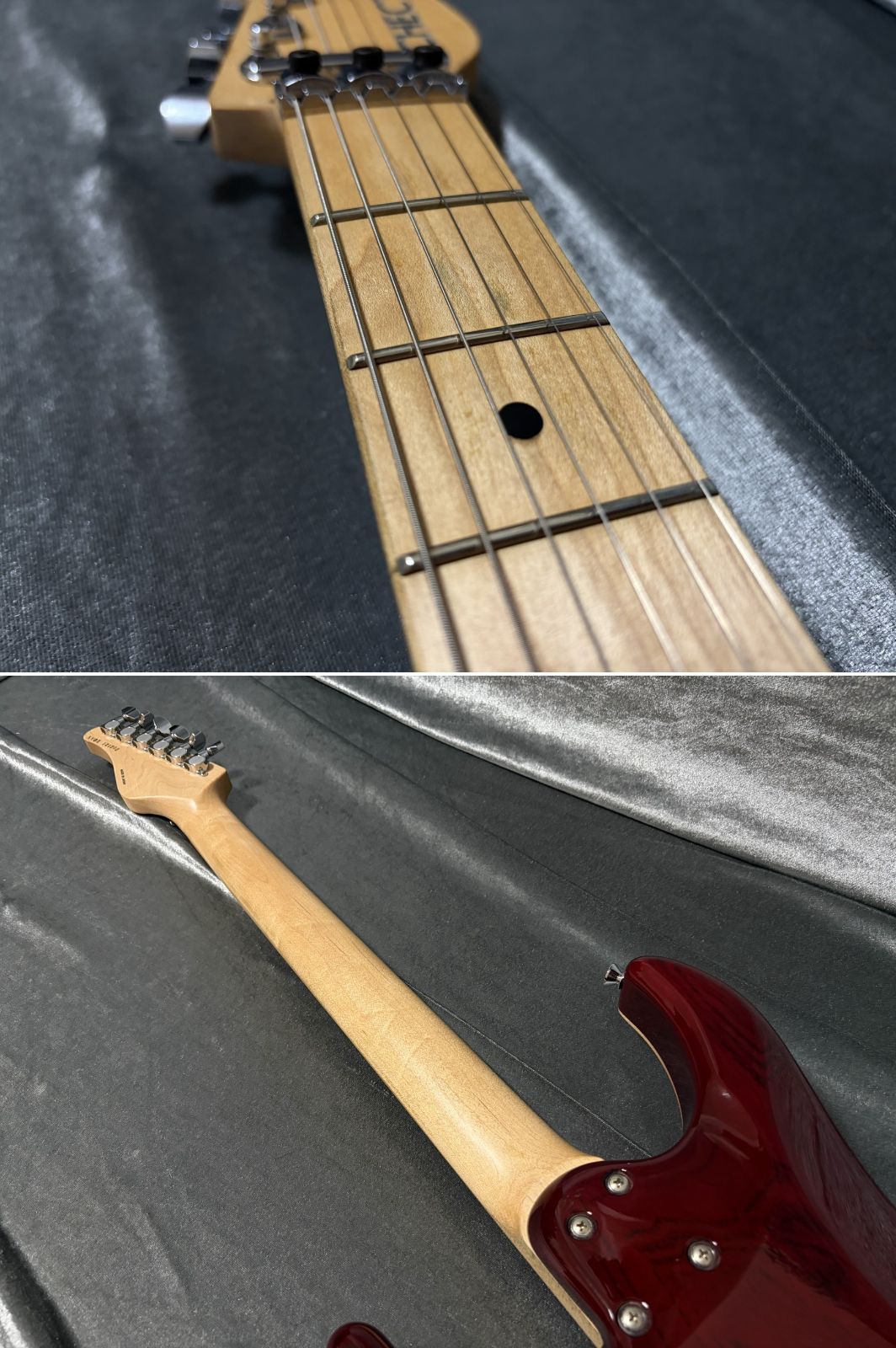 定価258,500円 SCHECTER NV-DX-24-AS 国産本格モデル 極上キルトTOP