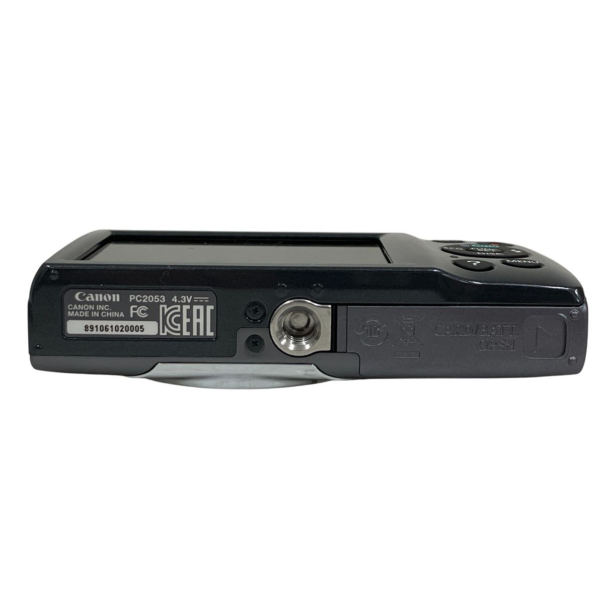 Canon IXY 130 PC2053 1600万画素 光学8倍ズーム グレー コンパクト