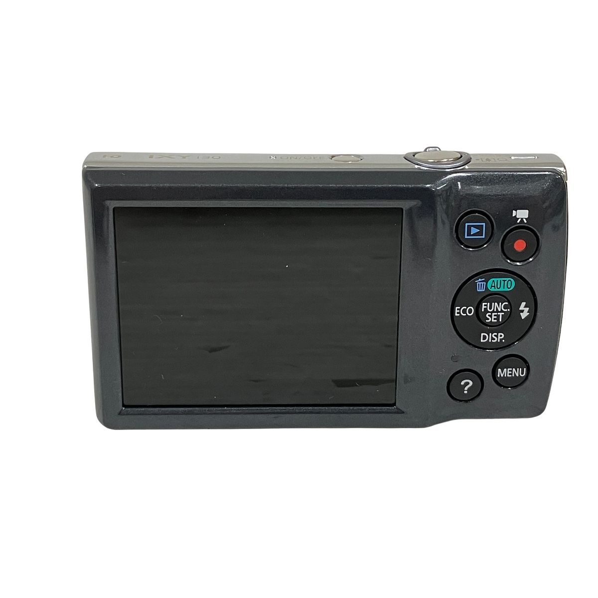 Canon IXY 130 PC2053 1600万画素 光学8倍ズーム グレー コンパクト