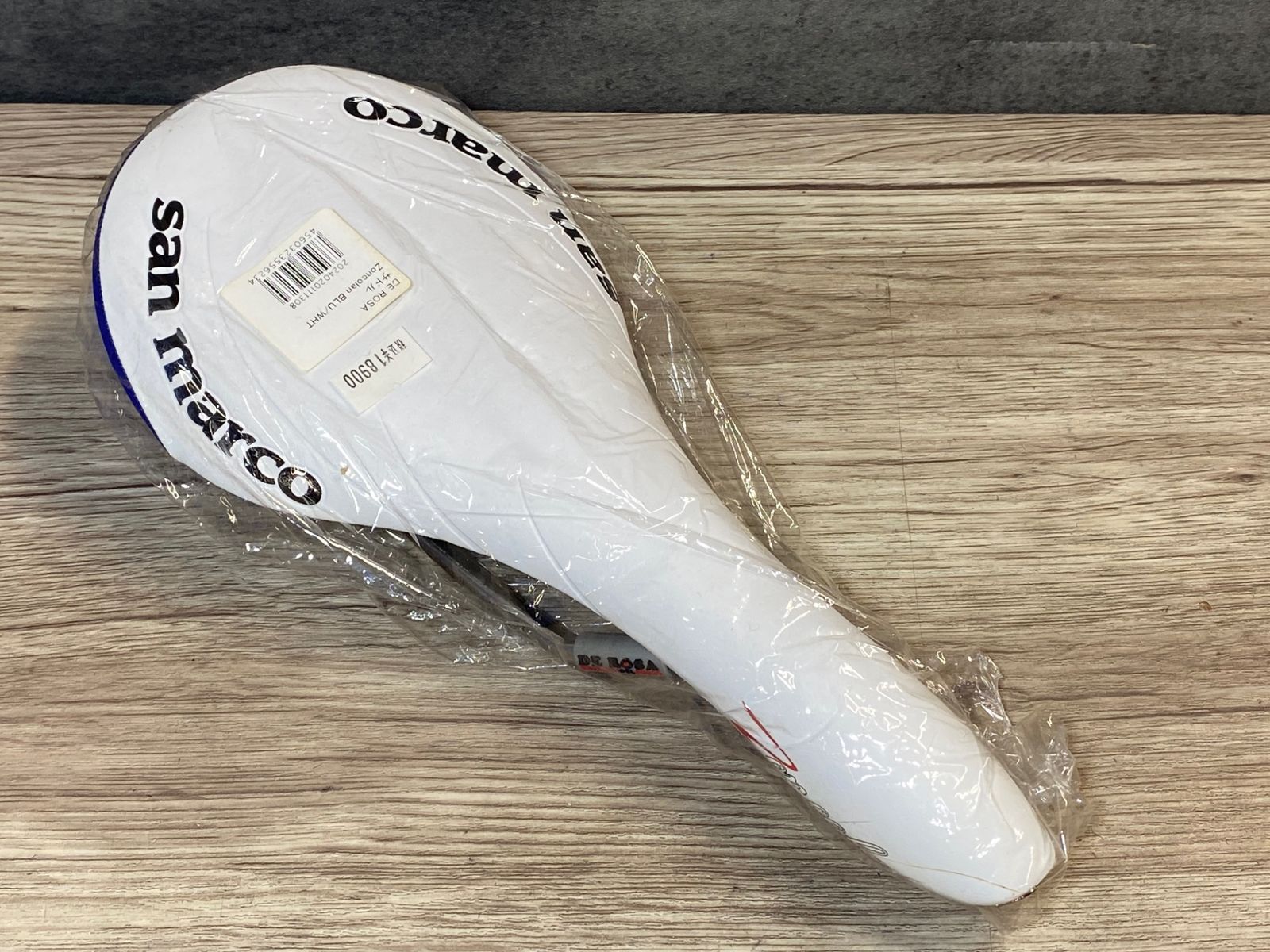 JQ177 サンマルコ san marco Zoncolan サドル 白青 DE ROSA - メルカリ